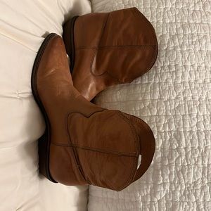 Nicole western camel bootie